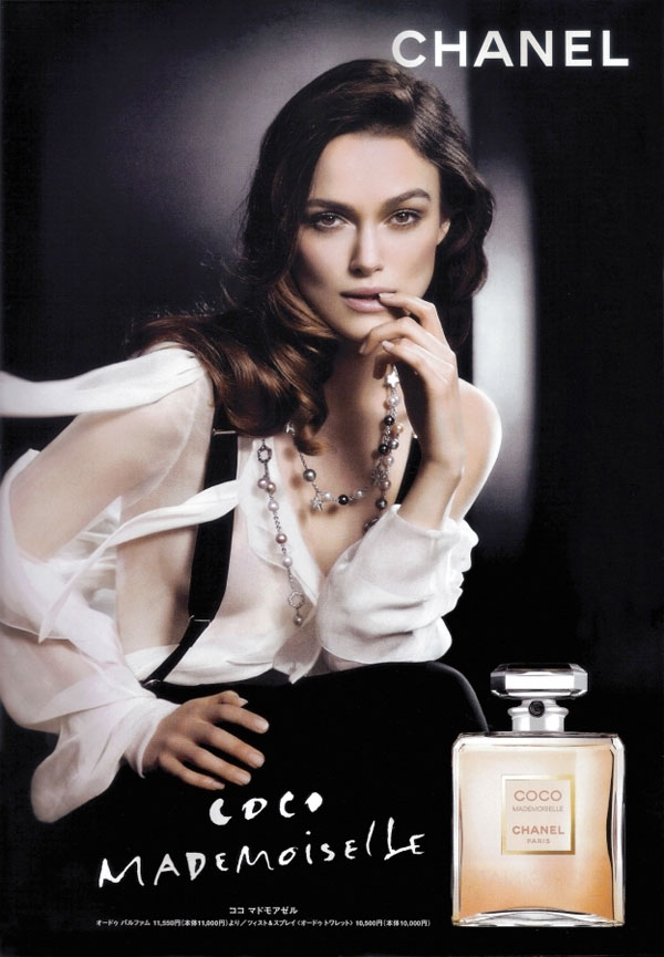 Pirates of Carribean actress Kiera Knightley is another Chanel favourite